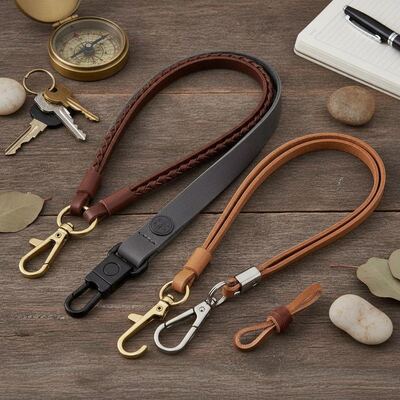 Buen precio Llantas de llave de cuero 40 46 5mm Material de cuero suave Diseño práctico Perfecto para uso diario en línea