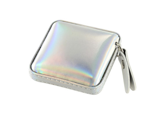 Buen precio regalo de cuero retractable Jelly Color del recuerdo de la PU de la cinta métrica de 15m m en línea