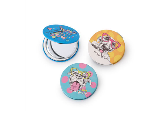Buen precio Modelo lindo del bolsillo del ABS cosmético compacto redondo del espejo portátil en línea