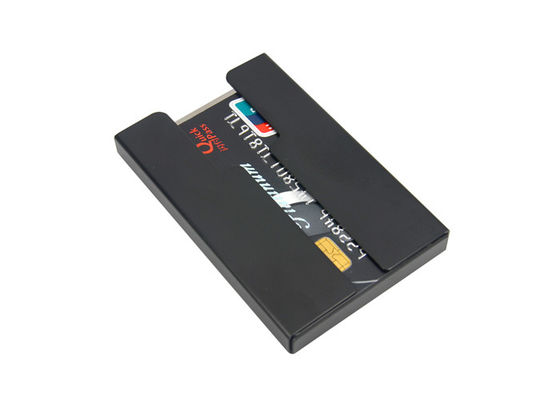 Buen precio Tenedor de acero inoxidable de la fibra de Wallet Purse Carbon del organizador de la tarjeta de crédito abierto en línea